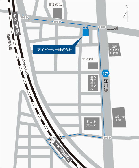 アクセスマップ