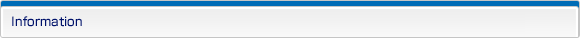 インフォメーション